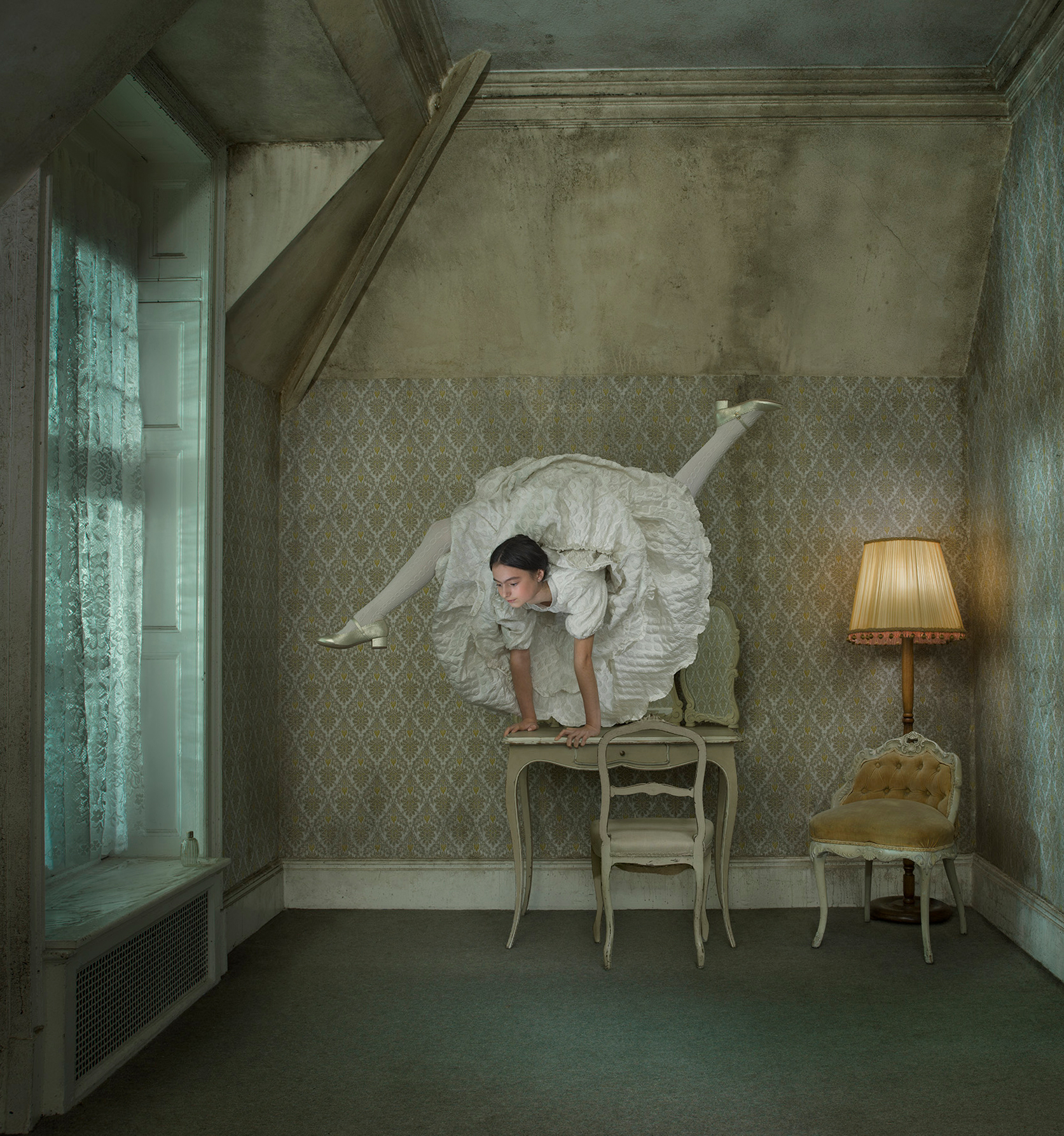 Lara Contortion By Julia Fullerton-Batten