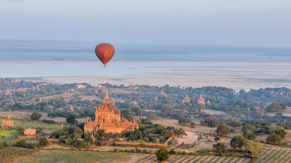 Balloons Over Bagan