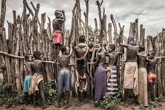 Peeking Through The Fence, Ethiopia