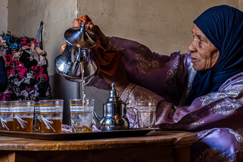 Mint Tea Is Served Morocco by Jane Tearle