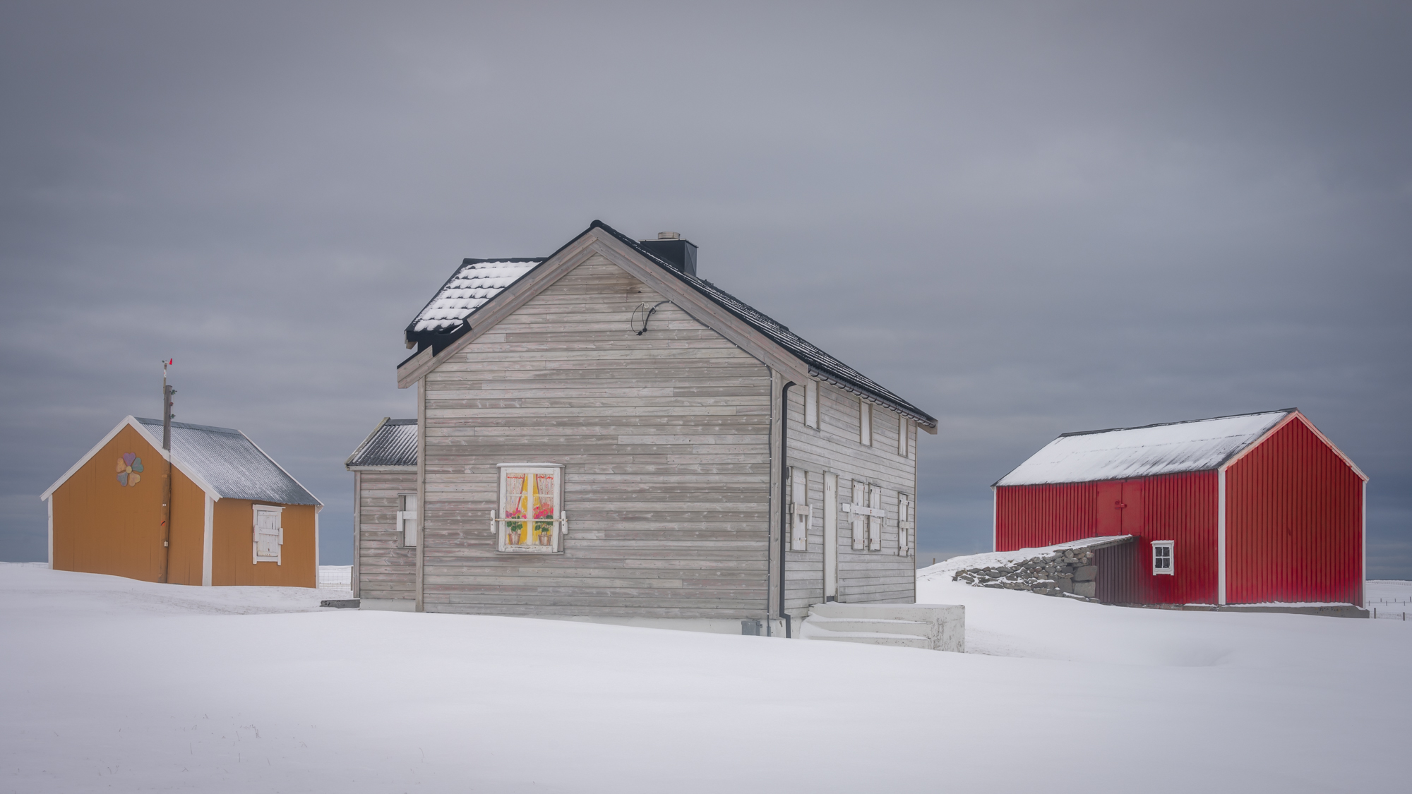 3rd Place Lofoten Houses by Mike Lloyd