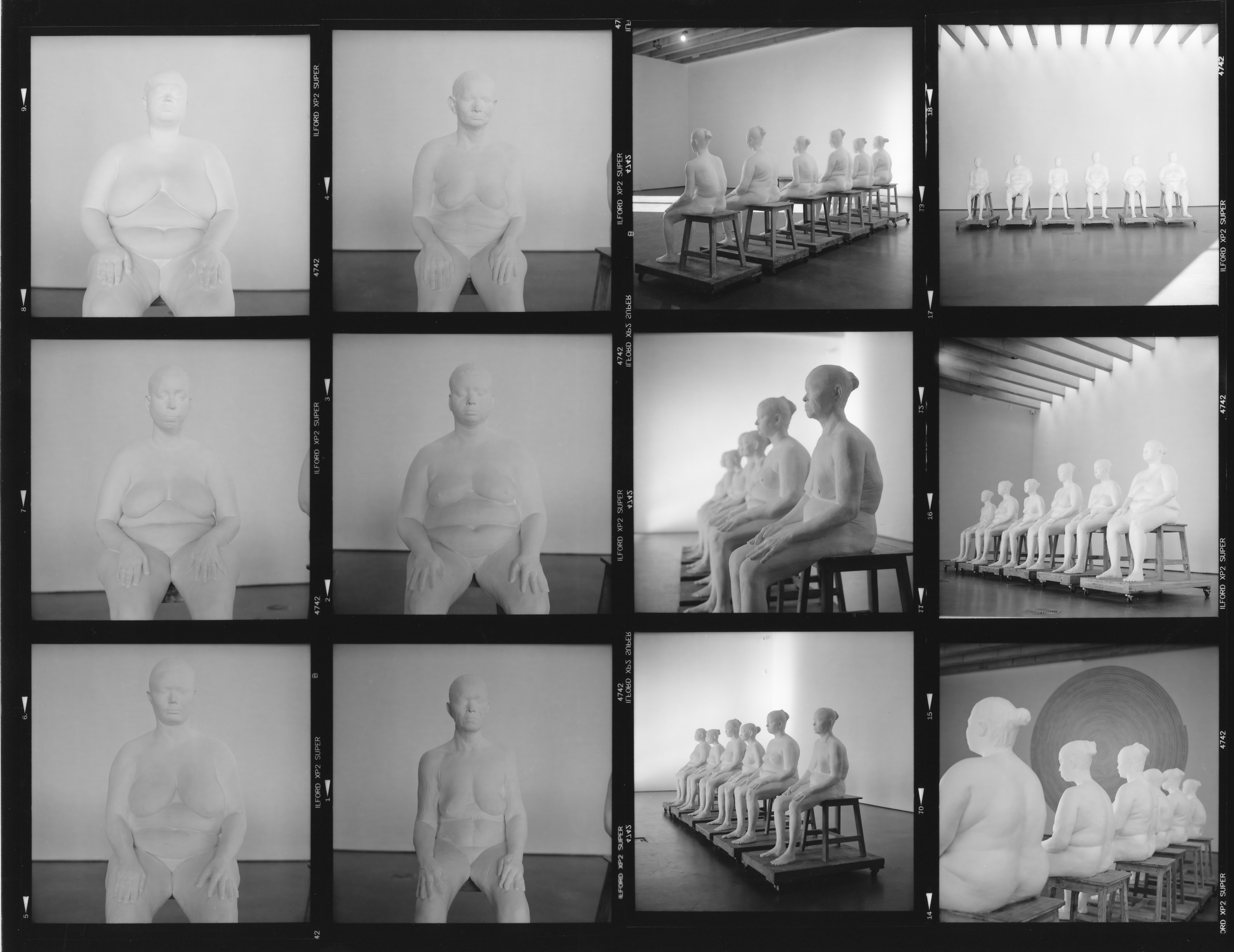 Mandy Izquierdo Bharti Kher YSP October 2024 Contact Sheet By Mandyleft