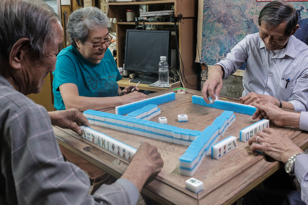 Mah Jong, Hong Kong by Sue Hutton