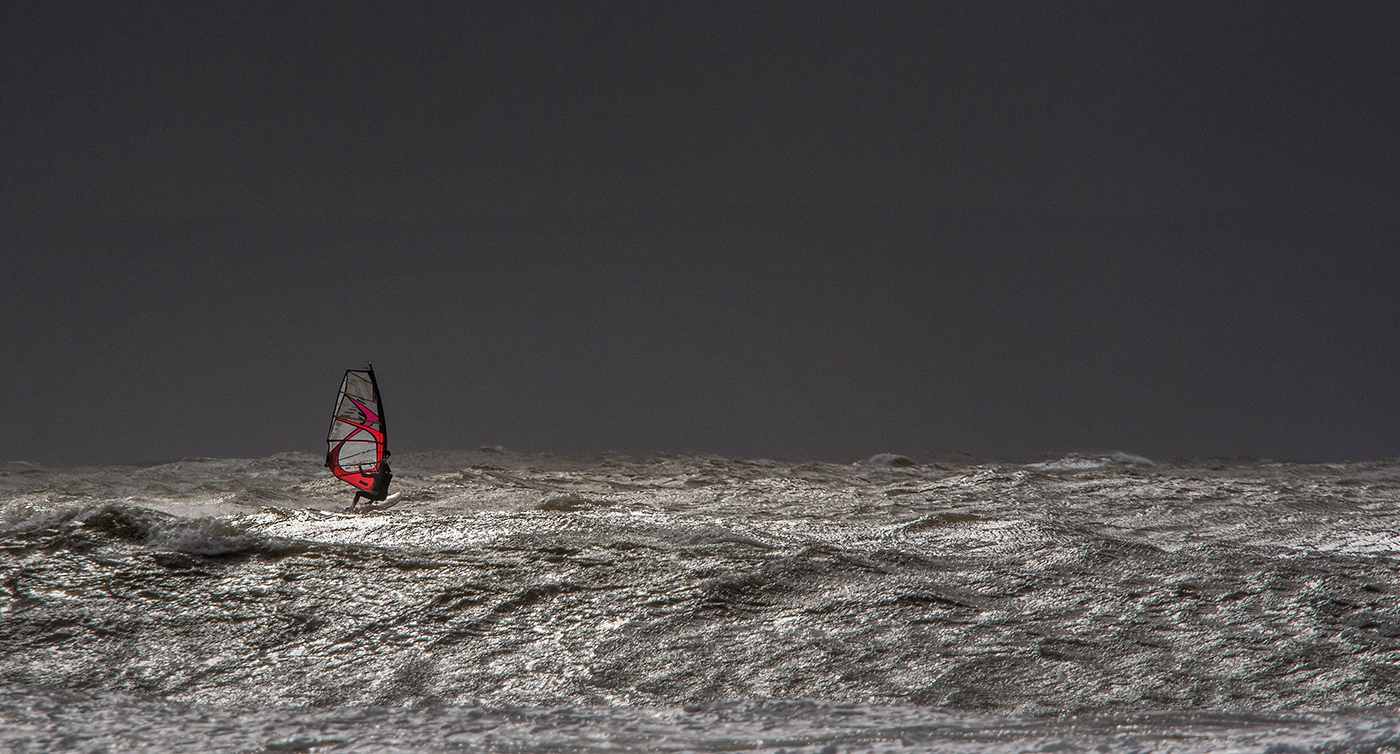 1 T Storm Doris Lone Windsurfer