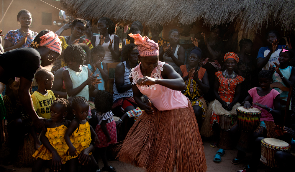 Party Time, Bissagos Island by Liz Bugg