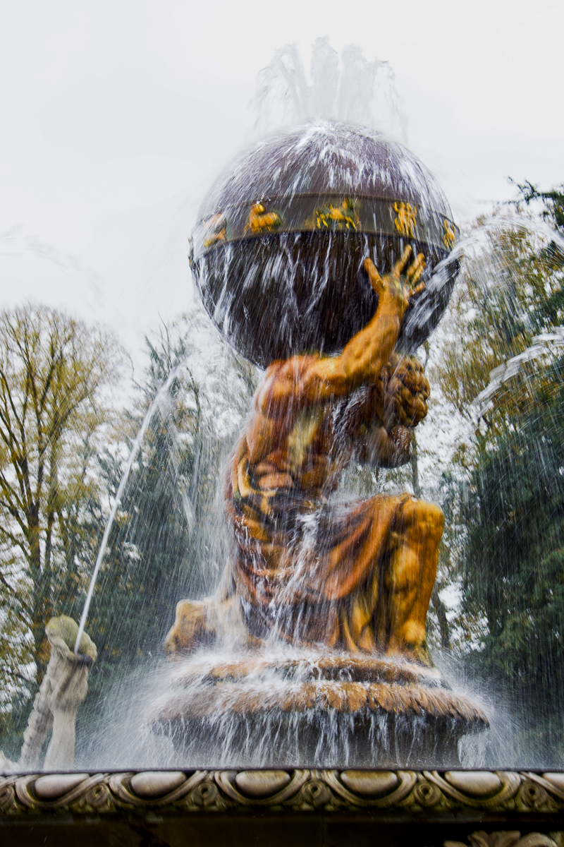 Atlas Statue - Castle Howard