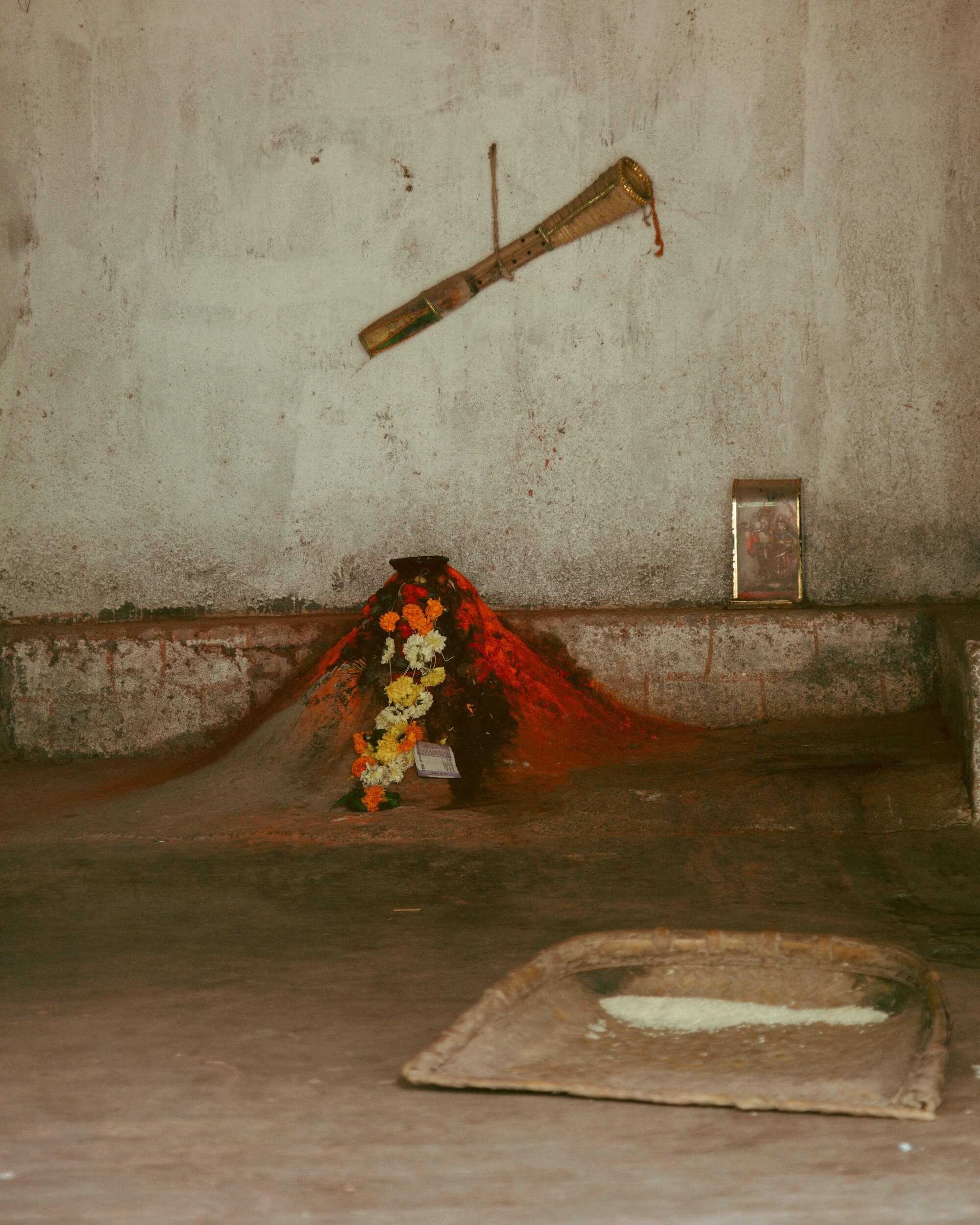 'A Temple In The Premises Of A Local Adivasi Community In The Western Coastal Region Of India' By Shashank Verma