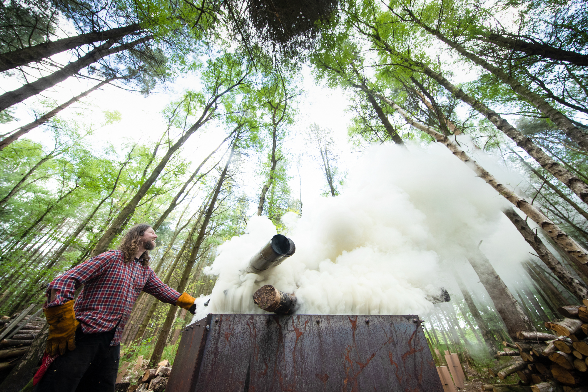 People & Places 001 Winner Rod Kirkpatrick Charcoal Burner, Longway Bank Wood