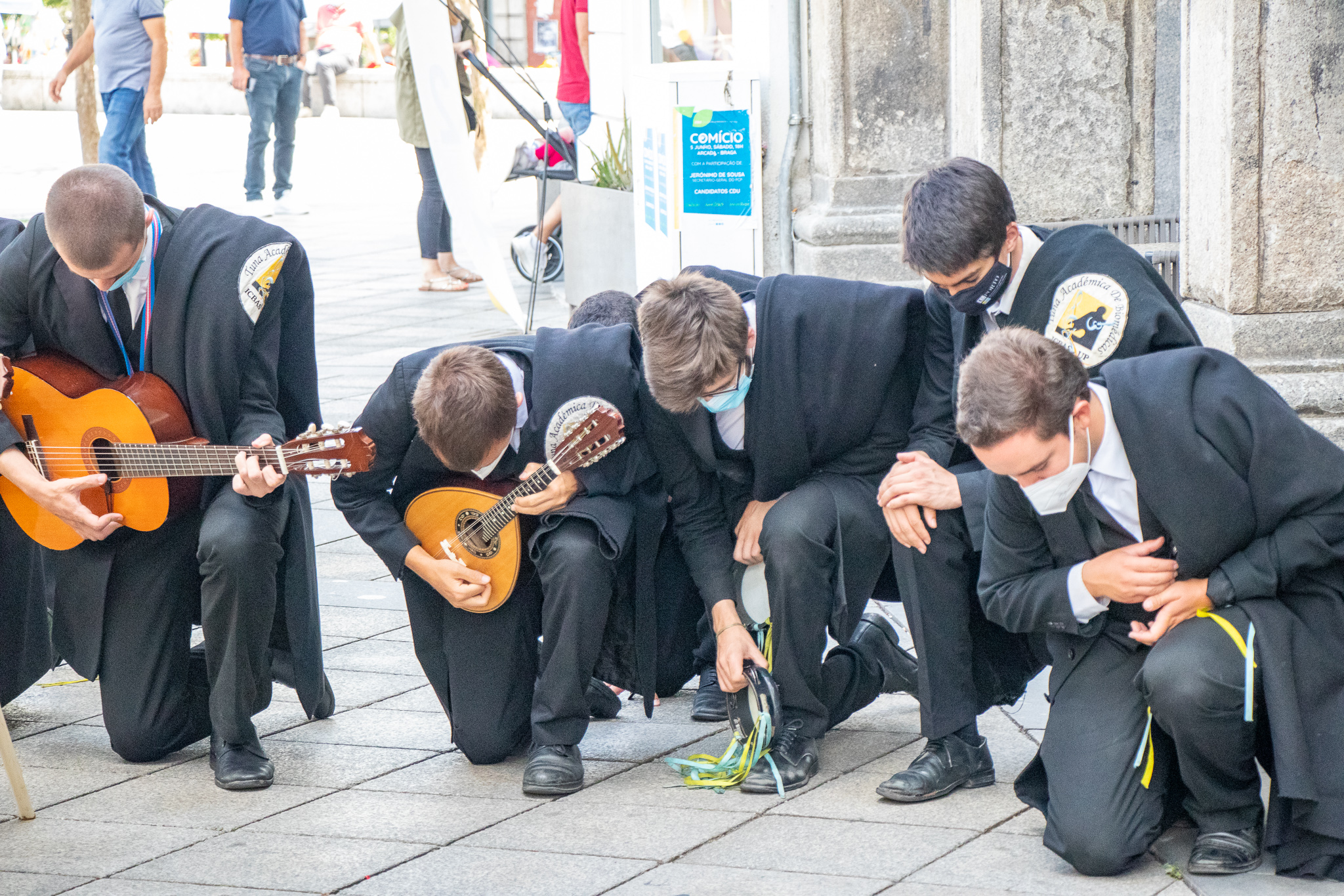 History Through A Youthful Serenade And Bow Braga, Portugal