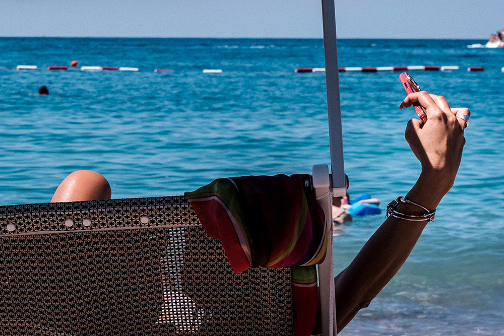 Beach Selfie, Montenegro, by Anton Panchenkov