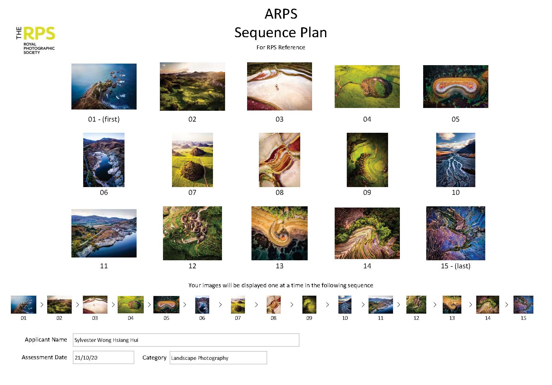 Sequence Plan