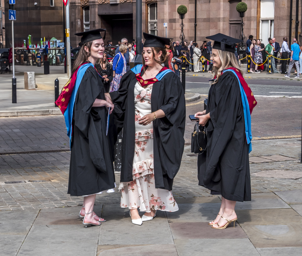Graduation Day, Manchester, England by Allan Hartley