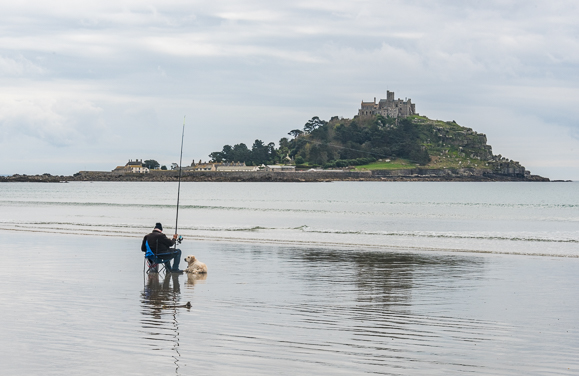 Gone Fishing St Michaels Mount, Cornwall