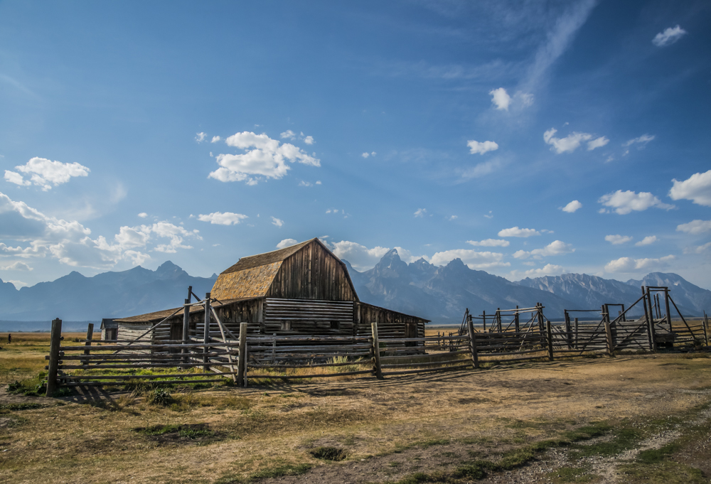 Ansel Adams Barn by Allan Hartley