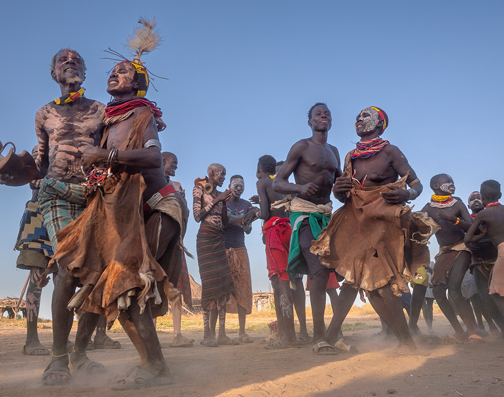 Kara Triibal Celebration Ethiopia, by George Pearson