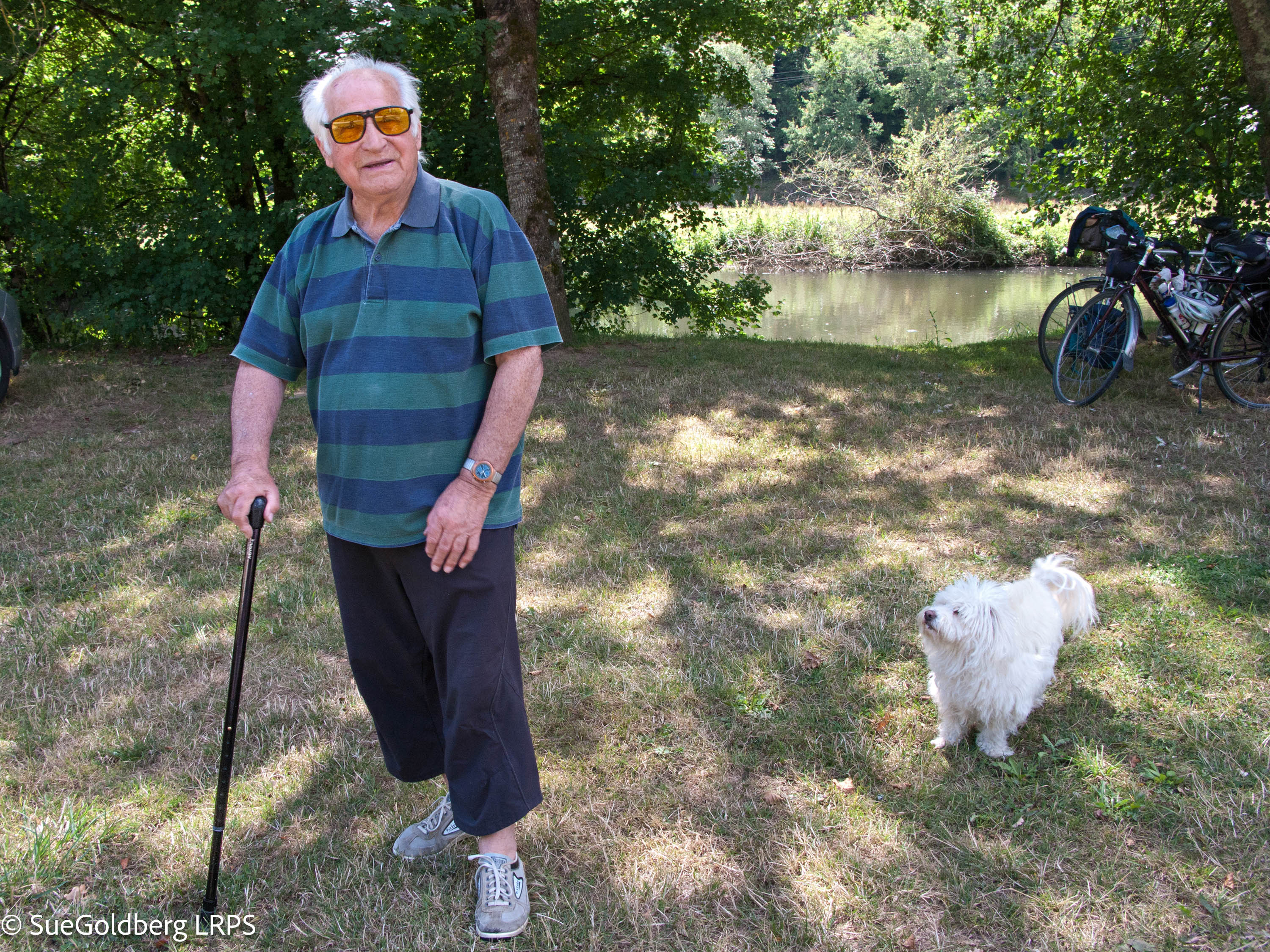 Sue Goldberg LRPS Man And Dog