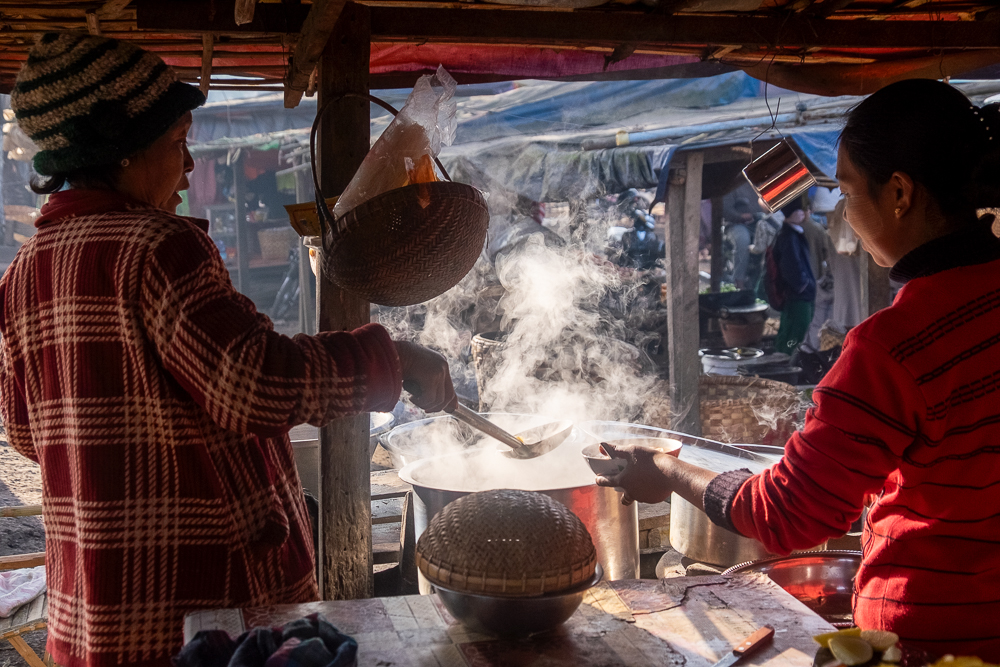 Breakfast Is Served Myanmar by Jane Tearle