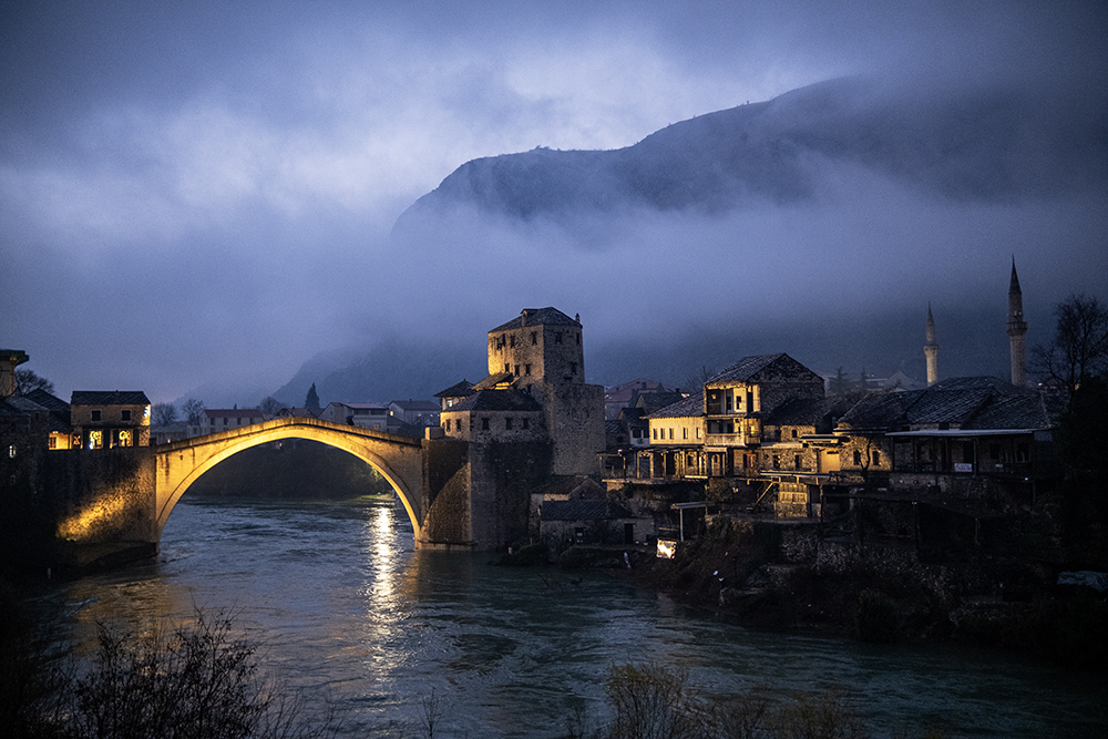 Misty Mostar Mostar Bosnia