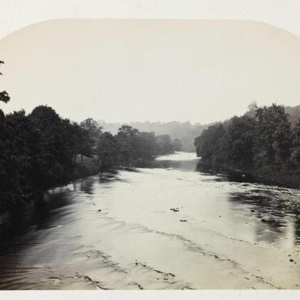 Photograph of the Hodder river