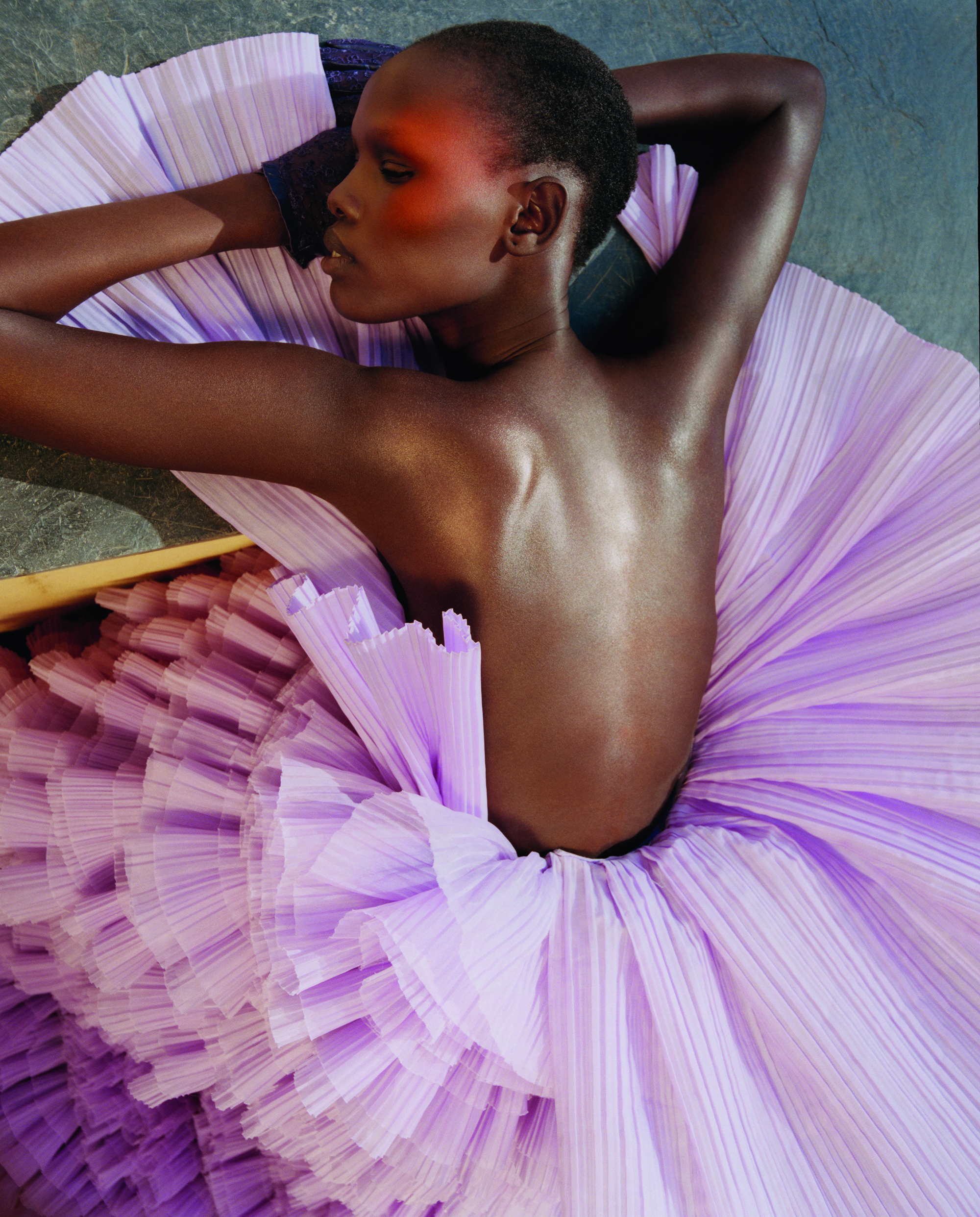 Shanelle Nyasiase, Haut, Vogue Ukraine, July 2019 (1) By Nadine Ijewere