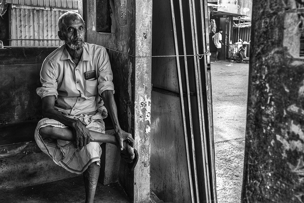 Gentleman In Jaffna, Sri Lanka, by Andrew Flannigan