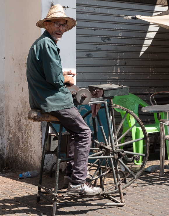 The Knife Sharpener, Tangier