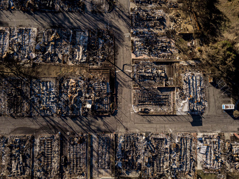 1368 California Wild Fires By Rasmus Degnbol