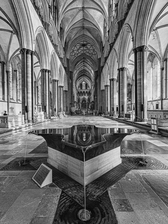 Salisbury Cathedral Under Lockdown