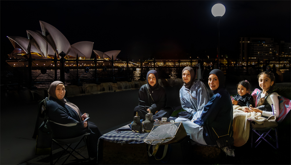 Family Tea At The Opera House