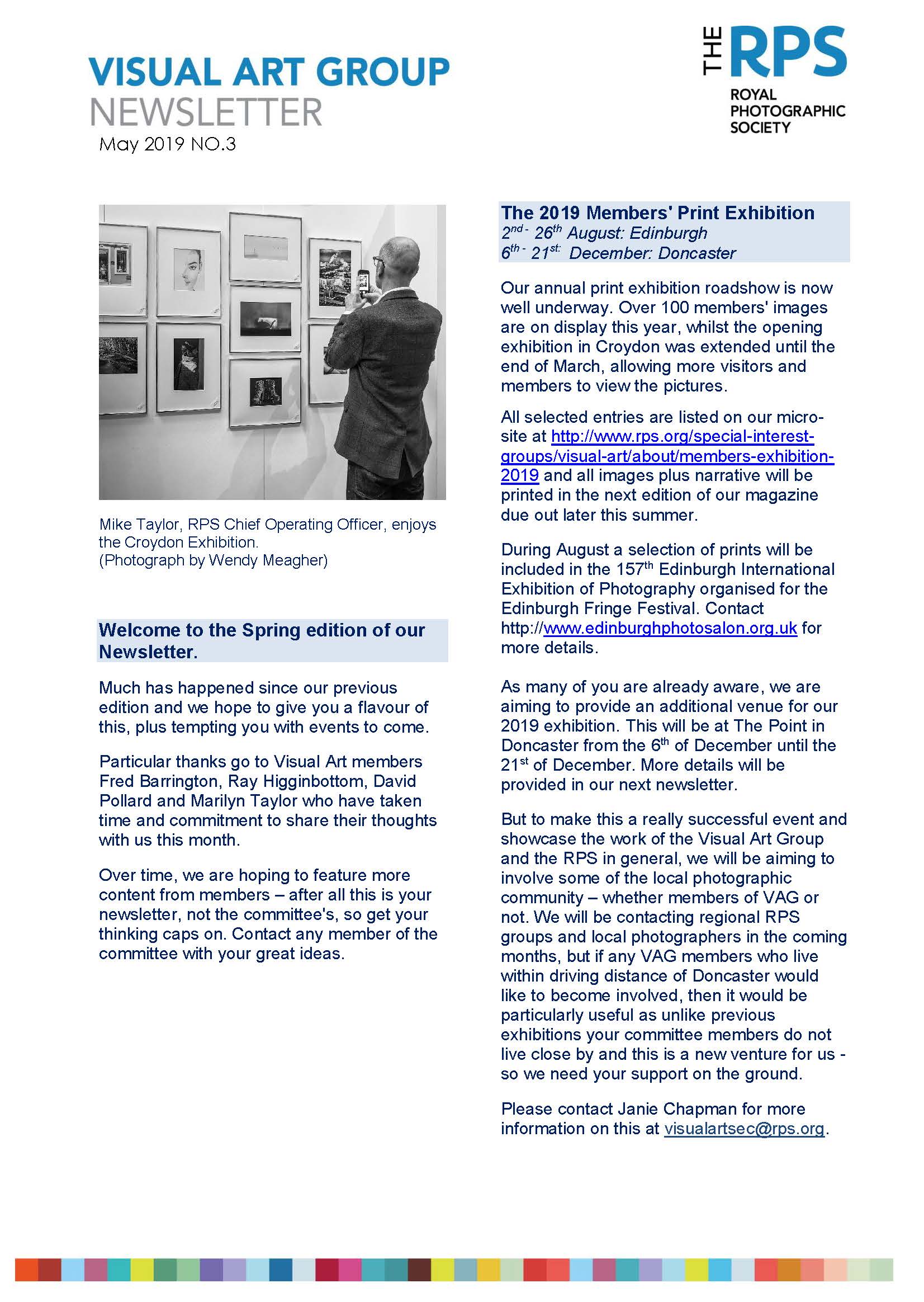 Vagnewsletterno3 Spring 2019 1