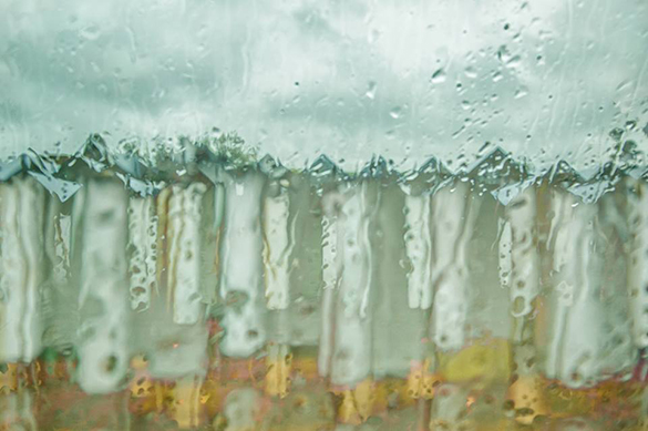 Swanage In The Rain By Claire Carroll