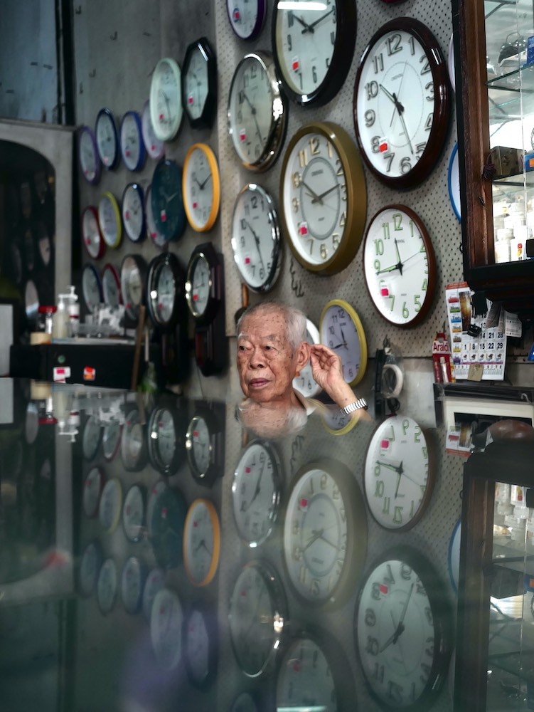 Each Person Has His Own Timeline Old Watch Shop, Kuala Lumpur by Kaikong Wong