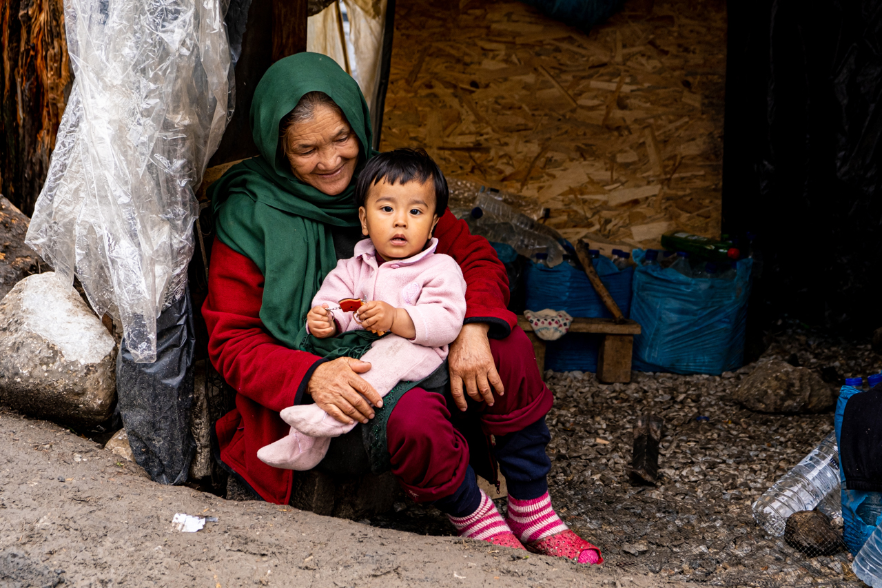 Grandmother With Grandchild