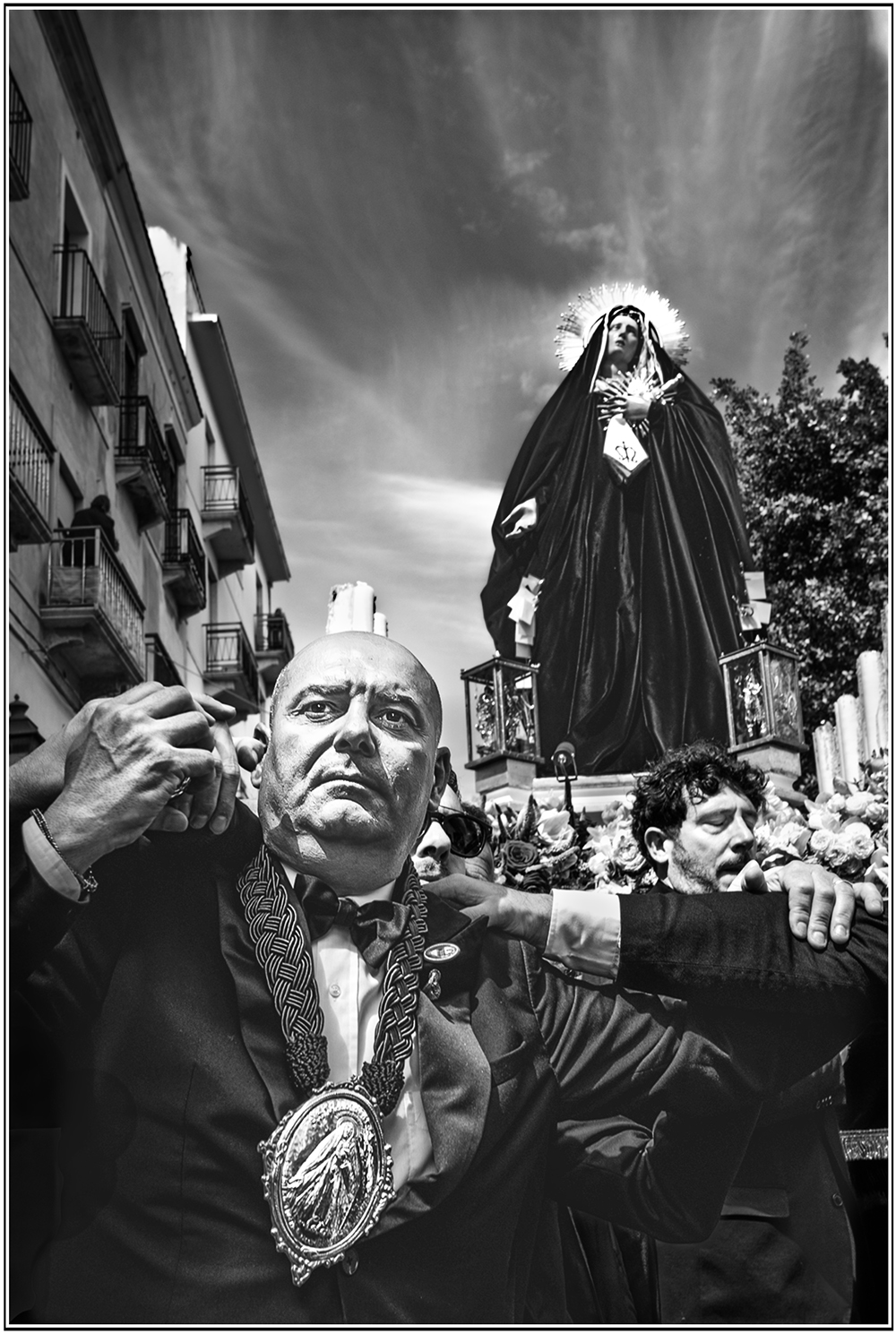 Easter Friday Procession Trapani, Sicily by Brian Houghton