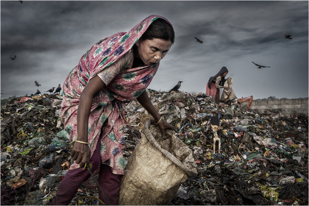 Life On The Garbage Tip, Bangladesh by Brian Houghton