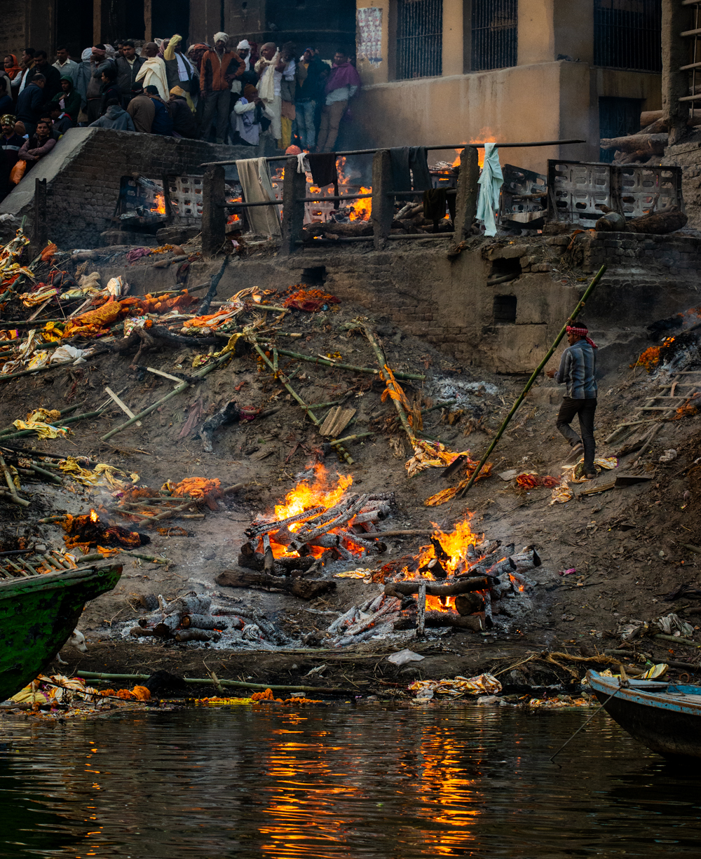 Cremation Ghat, Varanasi DAVID POLLARD ARPS