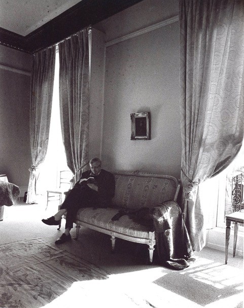 Gentleman reading