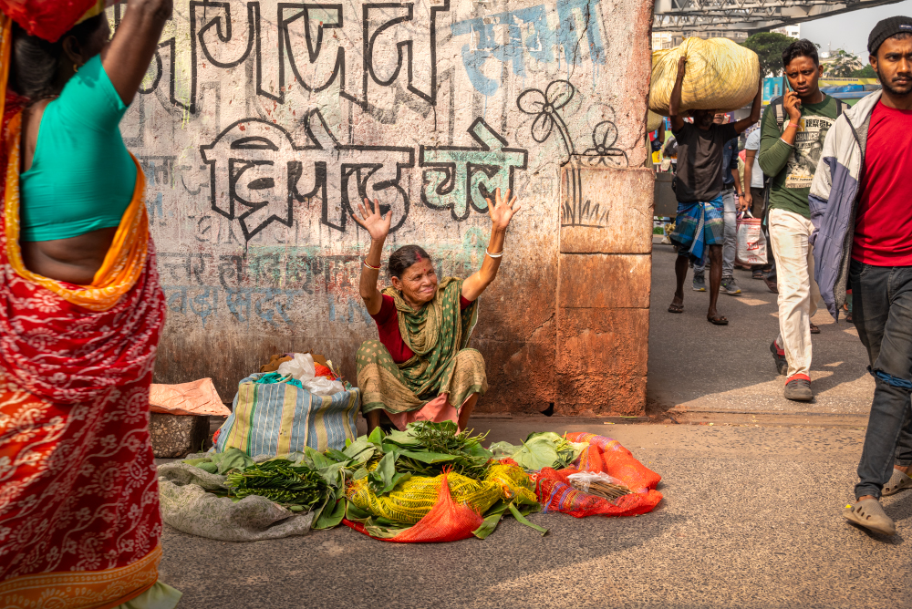 Put Your Hands In The Air, India by Jo Court