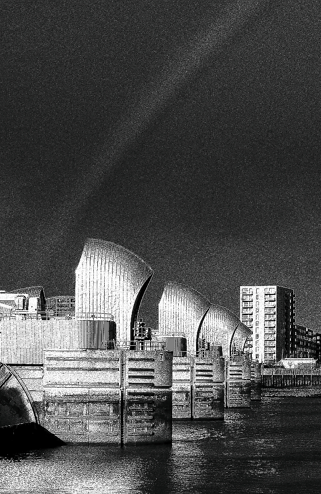 Thames Barrier London by Kevin Carpenter