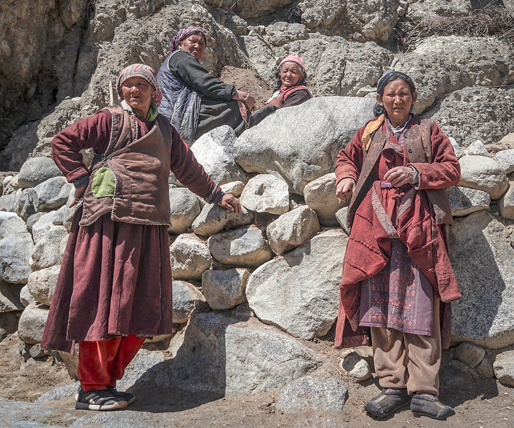 Ladakh Work Party by Michael Bamford