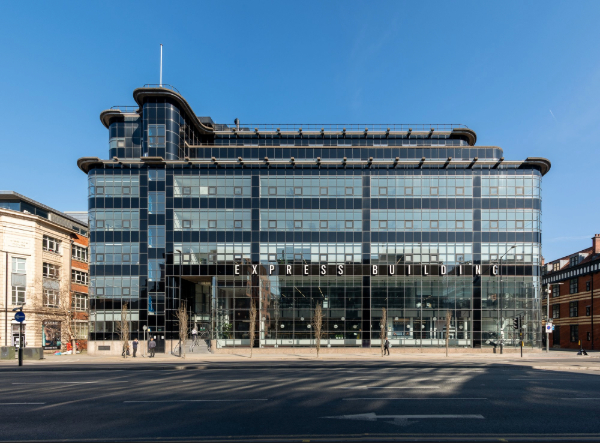 The Express building in Manchester