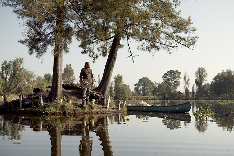 Hay_Mat_Felipe Barrera Aguirre, traditional Chinampero farmer and agroecology teacher