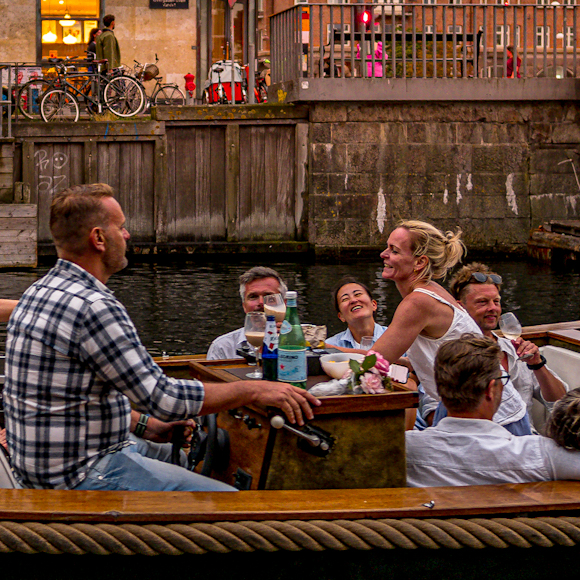 Christianshavns Part Of Cophenhagen by Christopher Rusted