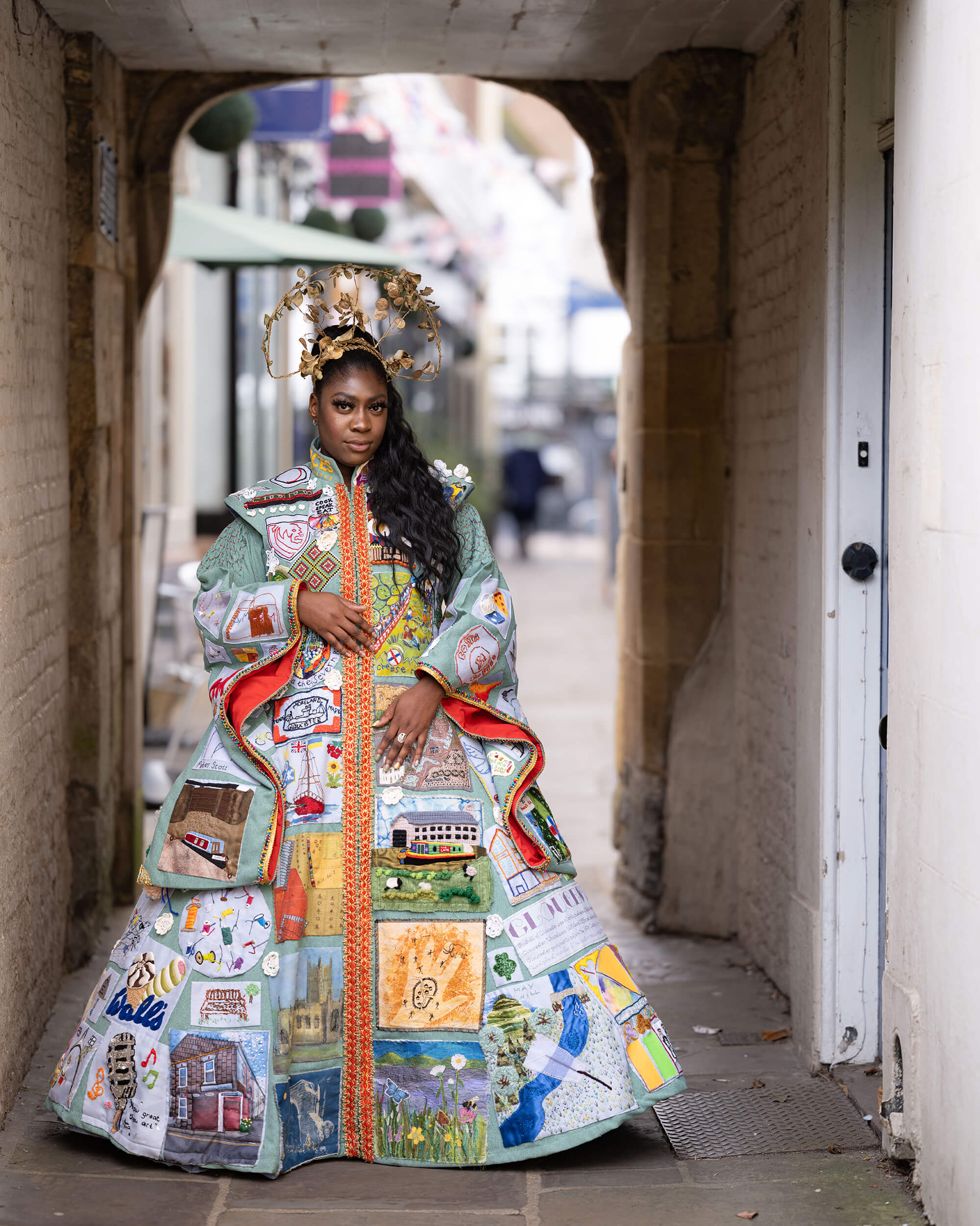 ‘Tiah And The Costume For Gloucester’ By Stefania Distante ARPS