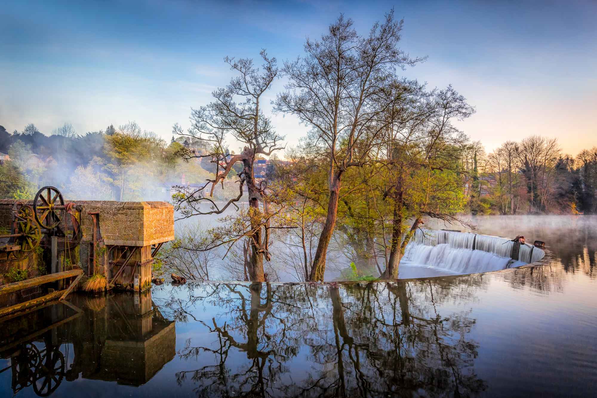 Ashley Franklin Industrial Heritage Belper Horseshoe Weir 001