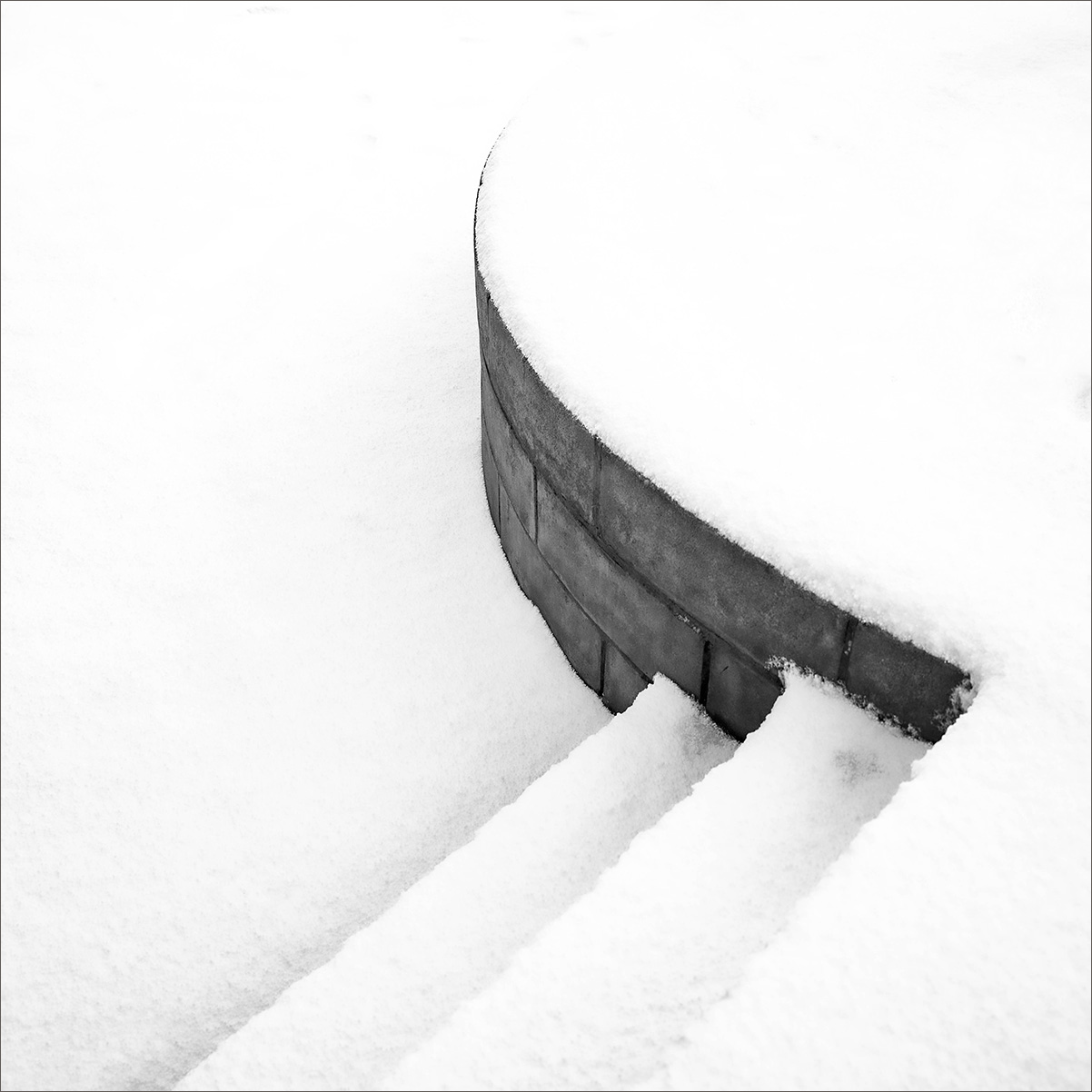 Snowy Steps by Steven Whittaker ARPS