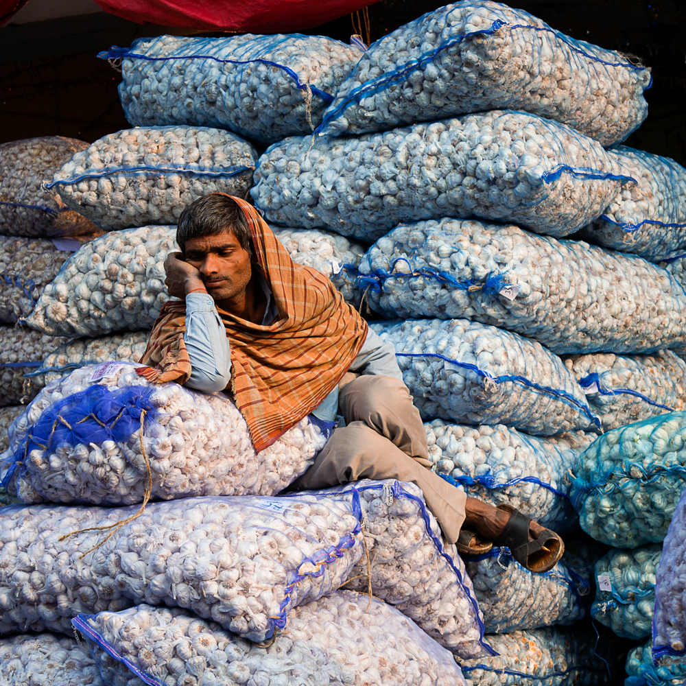 Vegetable Market, Delhi, India by Yasser Alaa Mubarak