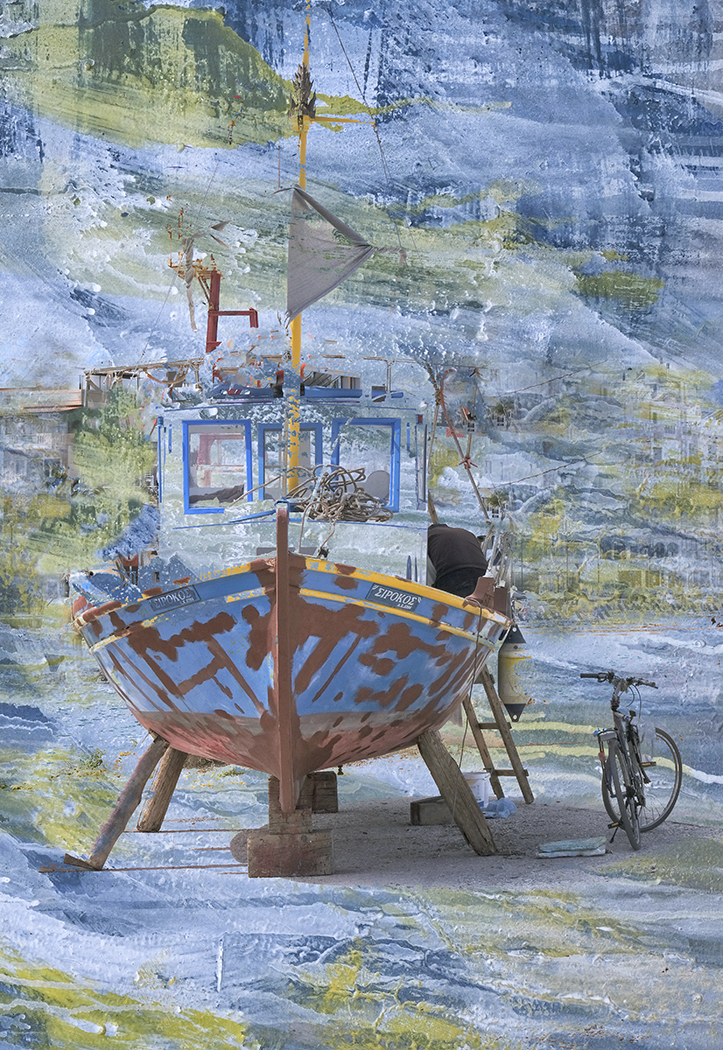 2510 Paul O'flanagan Painting The Fshing Boat For Web