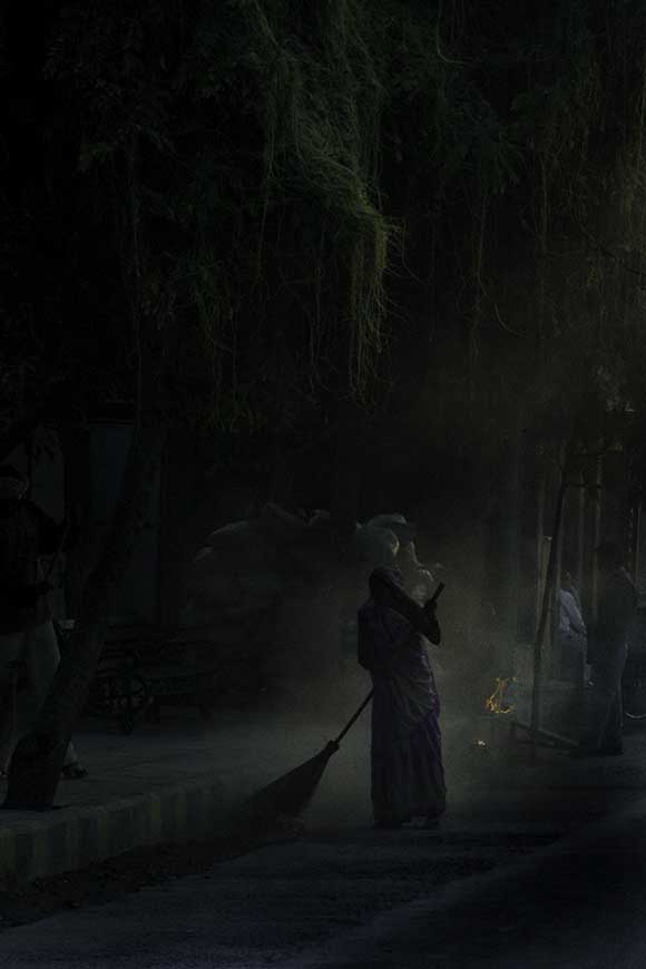 Road Sweeper Taj Mahal