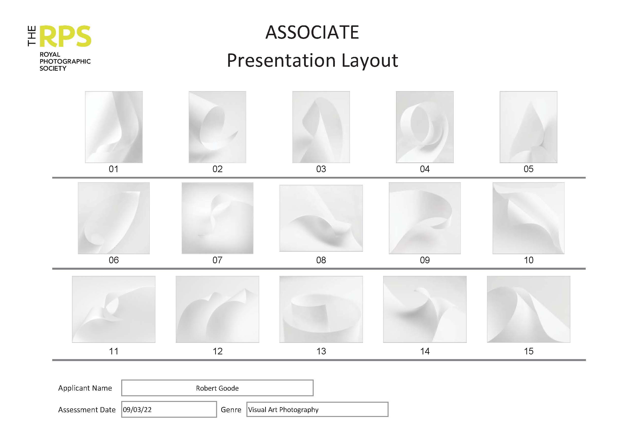 Robert Goode Associate Visual Art 9 March 2022 LAYOUT